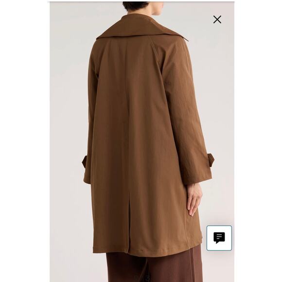 Max Studio Belted Double Breasted Trench Coat Women's Size S - Picture 5 of 7